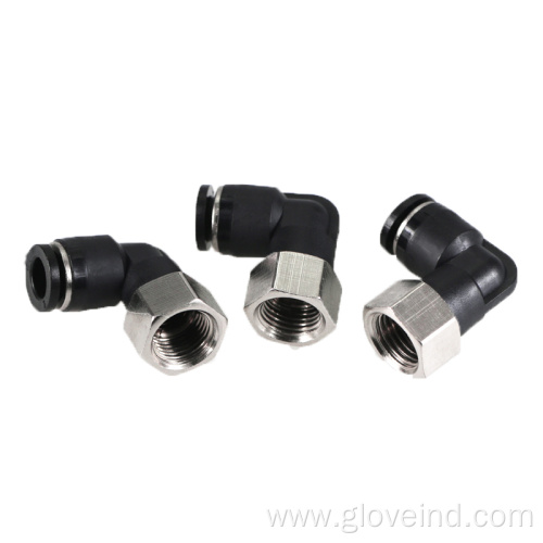 PLF Series Female Elbow Union Pneumatic Connector Fitting